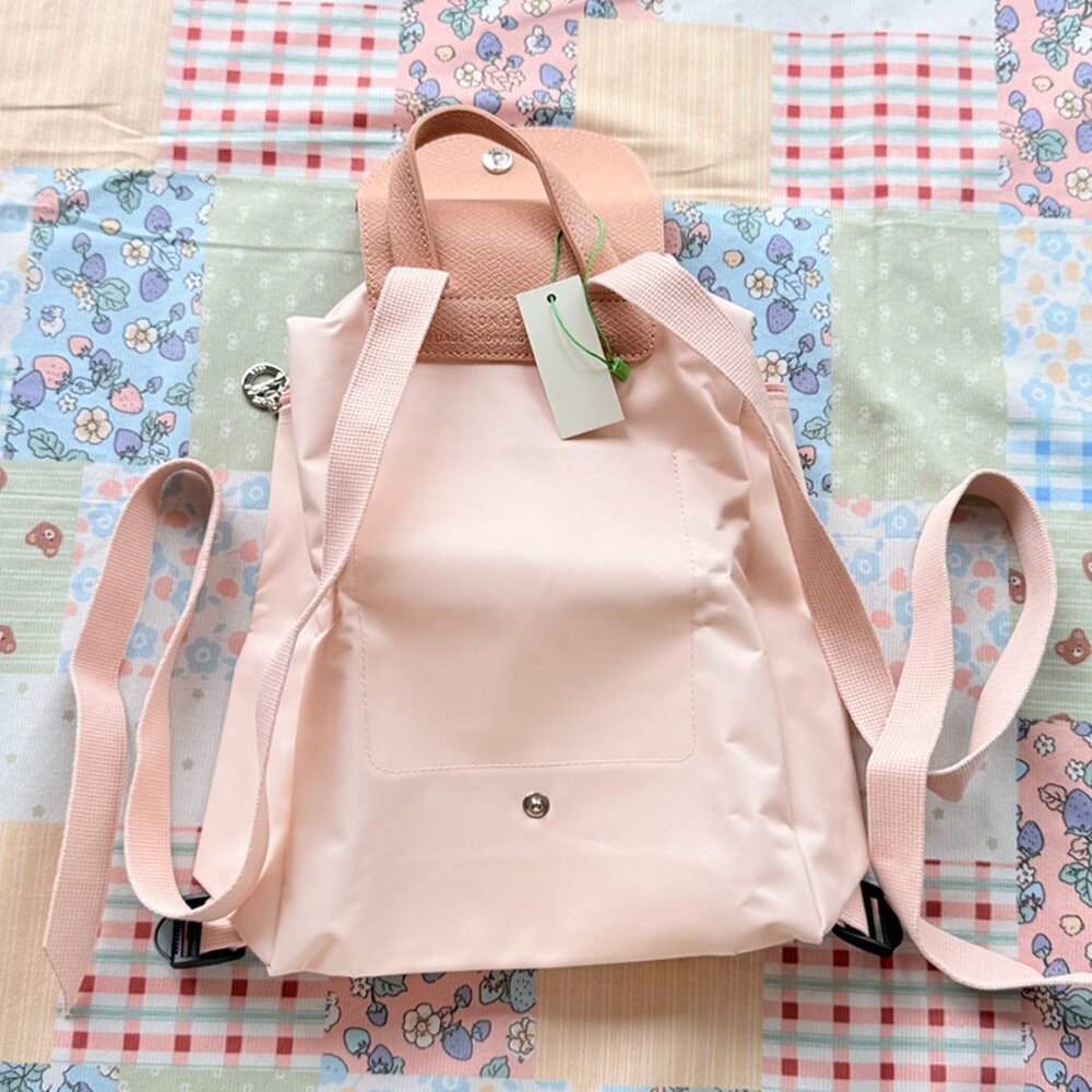 Longchamp Pink Foldable Backpack - image 7